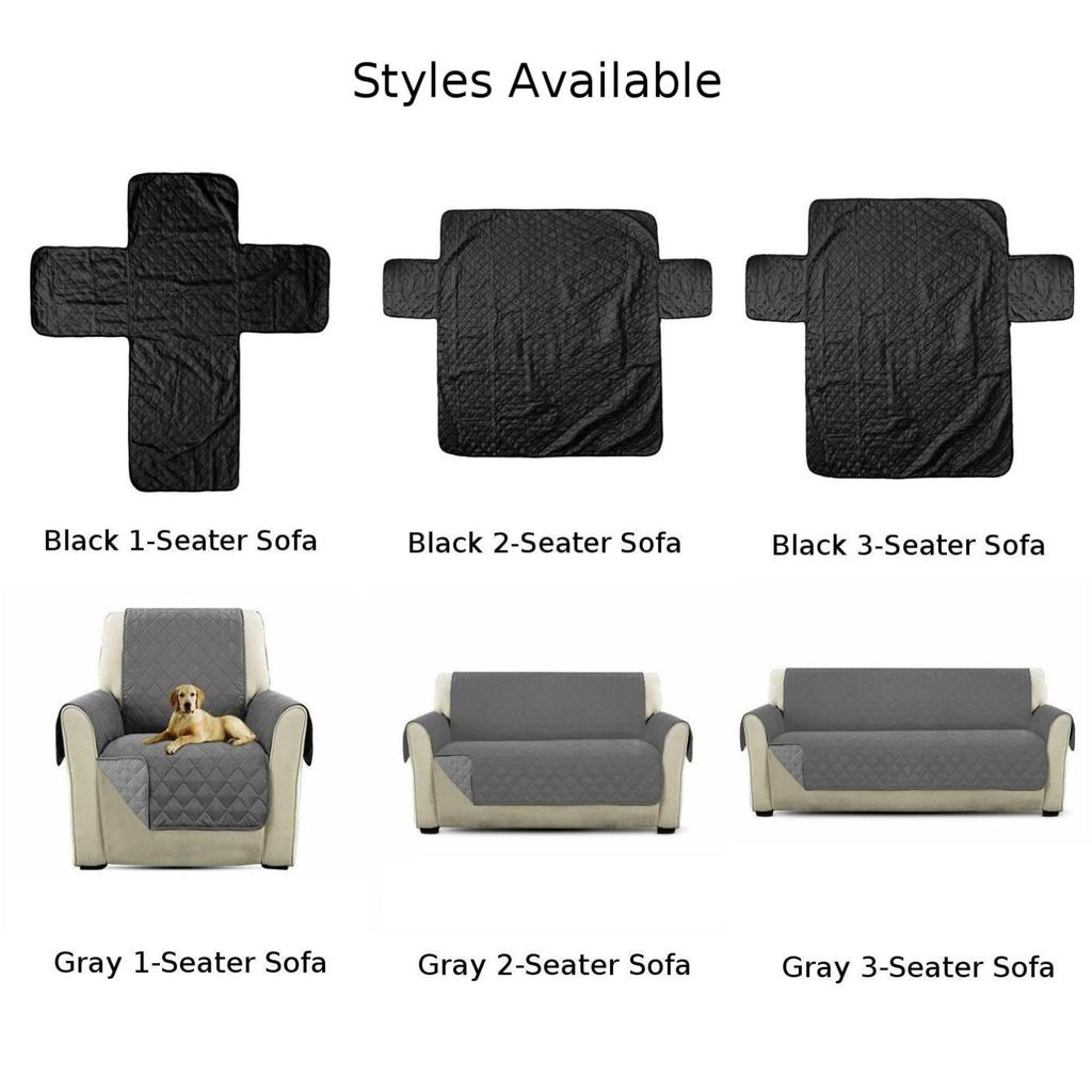 1/2/3 Seater Sofa Cover Sofa Mat Kids Sofa Mat Pet Dog Kids Mat Furniture Protector Slipcovers Reversible For Living Room