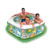 Бассейн INTEX Ocean Leaf 191 x 178 x 61 см 56493 Японский не может быть [Оригинальный продукт] [Указанный узор]