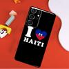 Haiti Haitian Flag Phone Case For Samsung Galaxy S23 S21 S20 FE S8 S9 S10 Note 10 Plus Note 20 S22 Ultra Cover