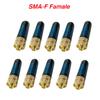 10pcs Srh805s Sma-f Female Antenna Dual Band Vhf/uhf For Walkie Talkie Uv-5r Bf888s Uv-82 Uv9r Two Way Radio Accessories