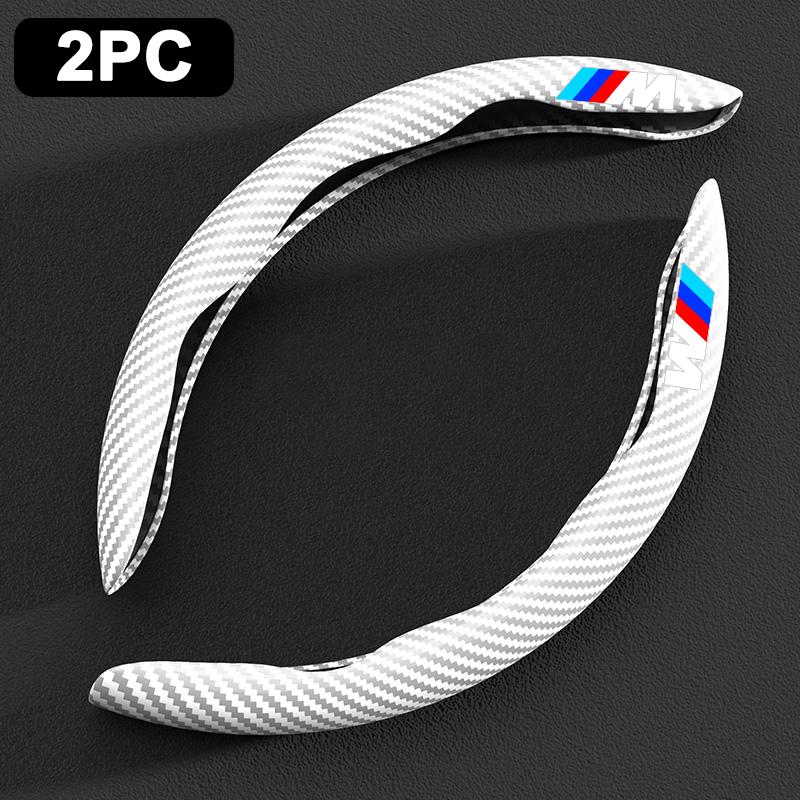 Laser Carbon Fiber Car Steering Wheel Cover Non-Slip For BMW M F10 F20 E83 E90 E92 E93 X1 X5 X6 F30 G03 E43 E53 E63 Accessories UNYDV1