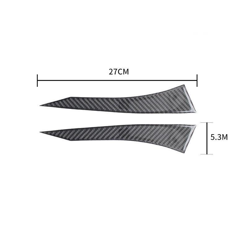 Углеродное волокно, украшение для зеркала заднего вида автомобиля, накладка, боковое зеркало заднего вида, Декор, наклейка, наклейки для Subaru BRZ для Toyota