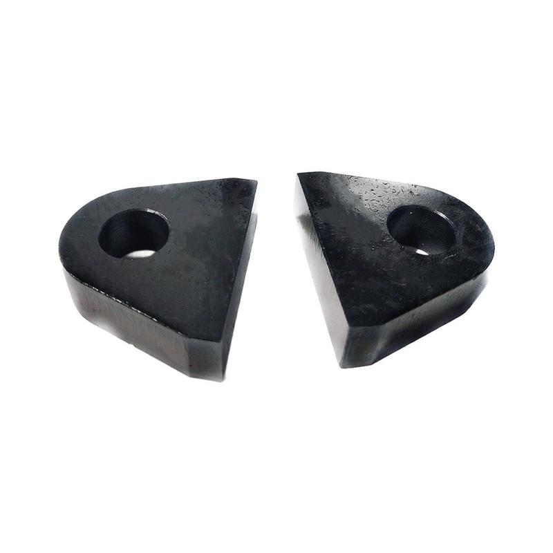 2 Piece Steel Clevis Bracket For Truck Towing And Recovery Strong Steel Construction Easy tall No Modifications Needed