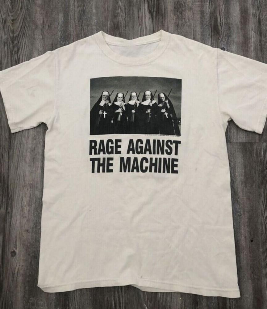Rage Against The Machine Shirt 1997 Vintage TShirt White Unisex S5XL Unisex T-Shirt