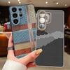 Магнитный чехол для телефона с узором плетения из углеродного волокна для Samsung Galaxy S26 S25 S24 Ultra S25 S23 FE A57 A56 A37 A17 A55 A26 A36