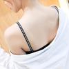 NICE Letter Print Shoulder Strap Sexy Can Be Exposed Beautiful Back Underwear With Personality Adjustable