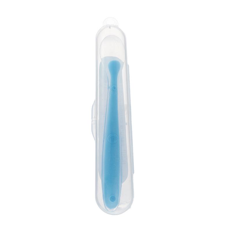 Pa Babette Silicone Baby Spoon - Soft, All-Silicone Feeding Tableware for Children