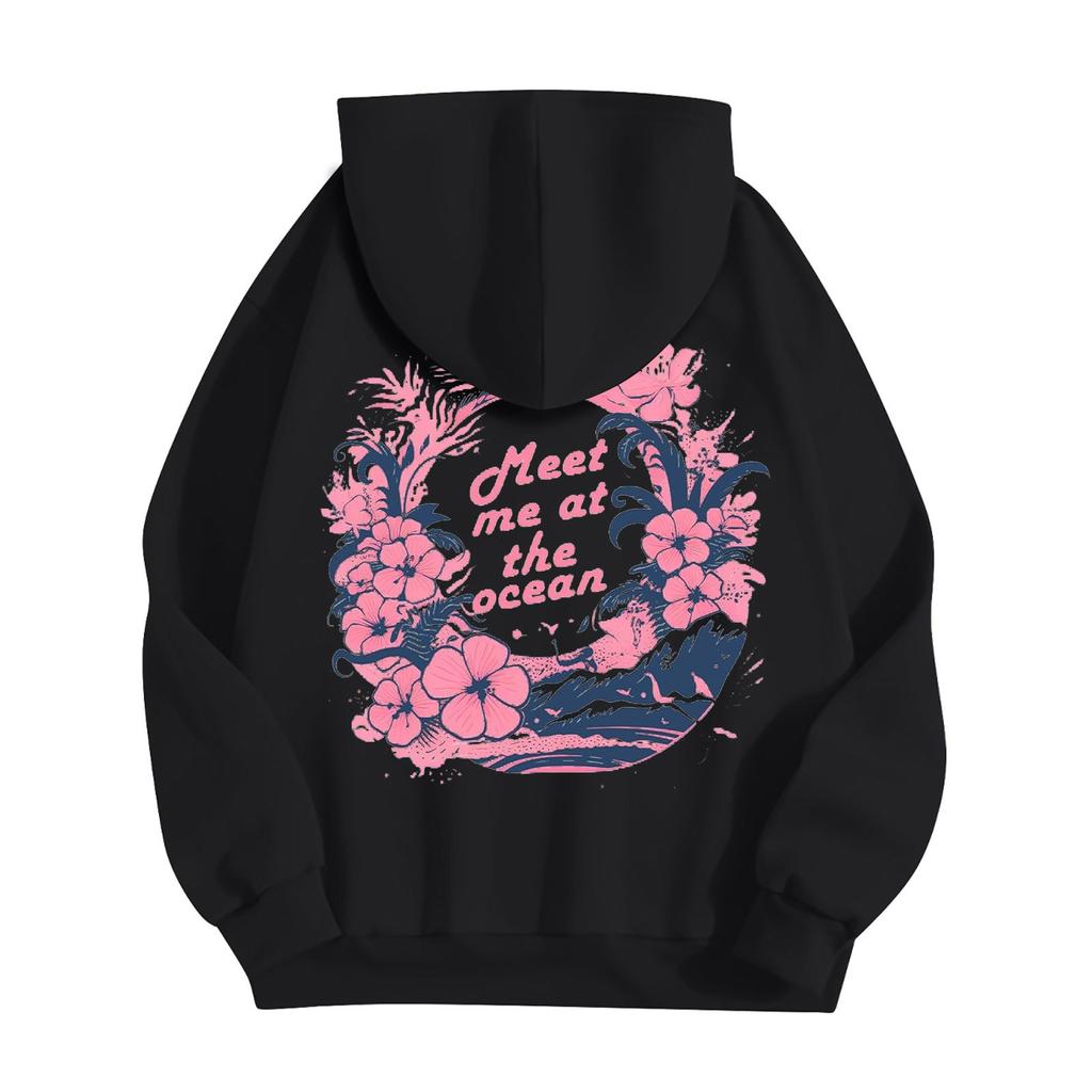 Hooded Sports Tracksuit Unisex Running Outfits Long Sleeve Pullover Hoodies Sweatshirt