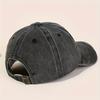 Sunrise White Printed Baseball Cap for Men and Women Fashionable Retro Outdoor Hat Versatile Peaked Cap