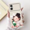 Чехол для Xiaomi Poco M4 5G Чехол-крышка Силиконовый Роскошный Модный Цветы Кавайный Милый Кот Ударопрочный Чехол для Телефона 22041219PG