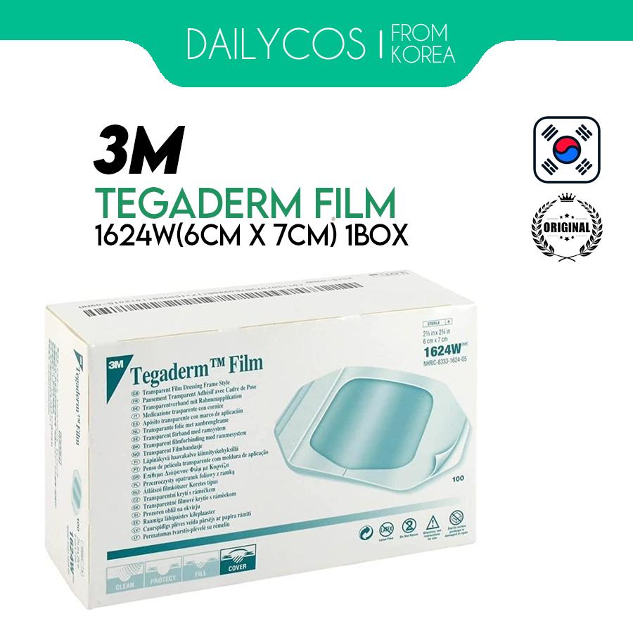 3M 1624W Tegaderm Прозрачная пленочная повязка 2 3/8" x 2 3/4" - 100 шт.