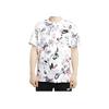 Cotton Loose Comfortable Breathable Short Sleeve T-Shirt Men Tops White CK3013-100