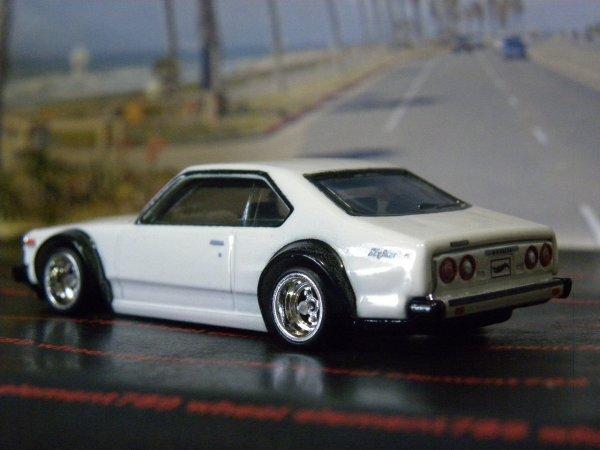 Hot Wheels Nissan Skyline C210 Skyline Japan Loose Premium Model Metal Chassis Real Riders