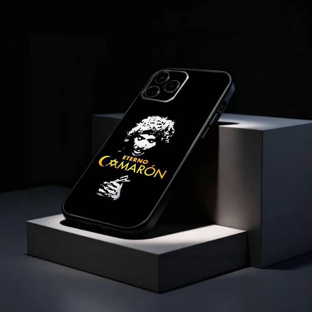 Singer C-Camaron De La Isla Phone Case Silicone Soft For IPhone 17 16 15 14 13 12 11 X XR Plus Pro Max Plus