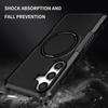 For Samsung Galaxy S24+ Magnetic Case PC+TPU Scratch-Resistant Back Cover