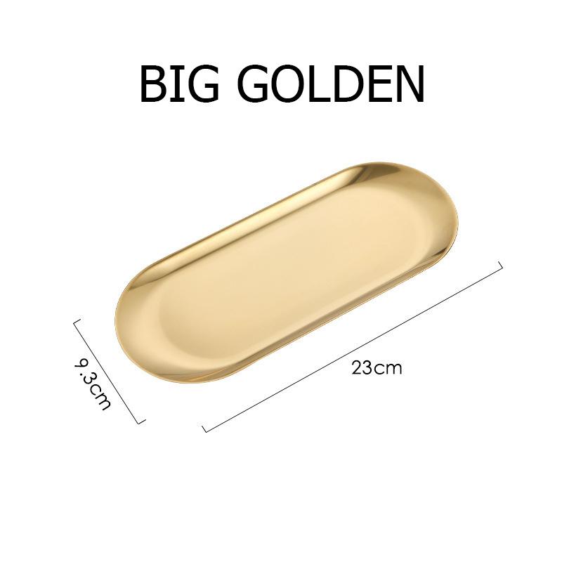 1 шт., Золотая обеденная тарелка из нержавеющей стали, десертная тарелка, поднос для фруктов и торта с гайками, кухонная тарелка для закусок, кухонная тарелка для стейка в западном стиле, блюдо MYY