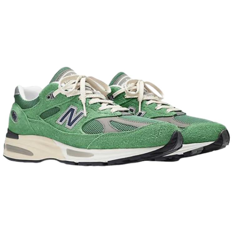 New Balance Teddy Santis X 991v2 Made In England 'Grounded Pastels Pack Mineral Green' Sneakers U991GV2