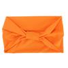 Cloth Cross Twist Hairband Knot NonSlip Stretchy Headband Women S Hair Band Accessories(Orange )