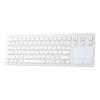 Shanye Multi-Device Bluetooth Keyboard with Touchpad