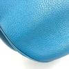 HERMES Gao Bag Shoulder Bag Shoulder Bag Togo Blue gene blue/SilverHardware