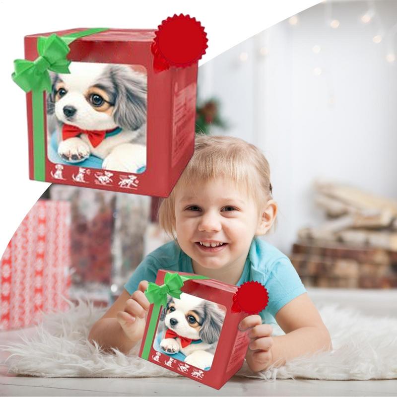 Роботизированные собаки для детей ИИ Робот Собака Кукла Модель Мягкая Плюшевая Детская Спящая Кукла Комфортное Прикосновение Для Украшения Спальни Дивана