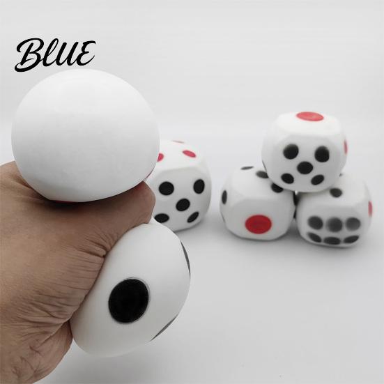 Relaxation Stress Cube 1/2Pcs Giant Dice Relief Toy Squeeze Toy for Focus Tactile Sensory Toys Aid & Anxiety Reduction Portable Relievers
