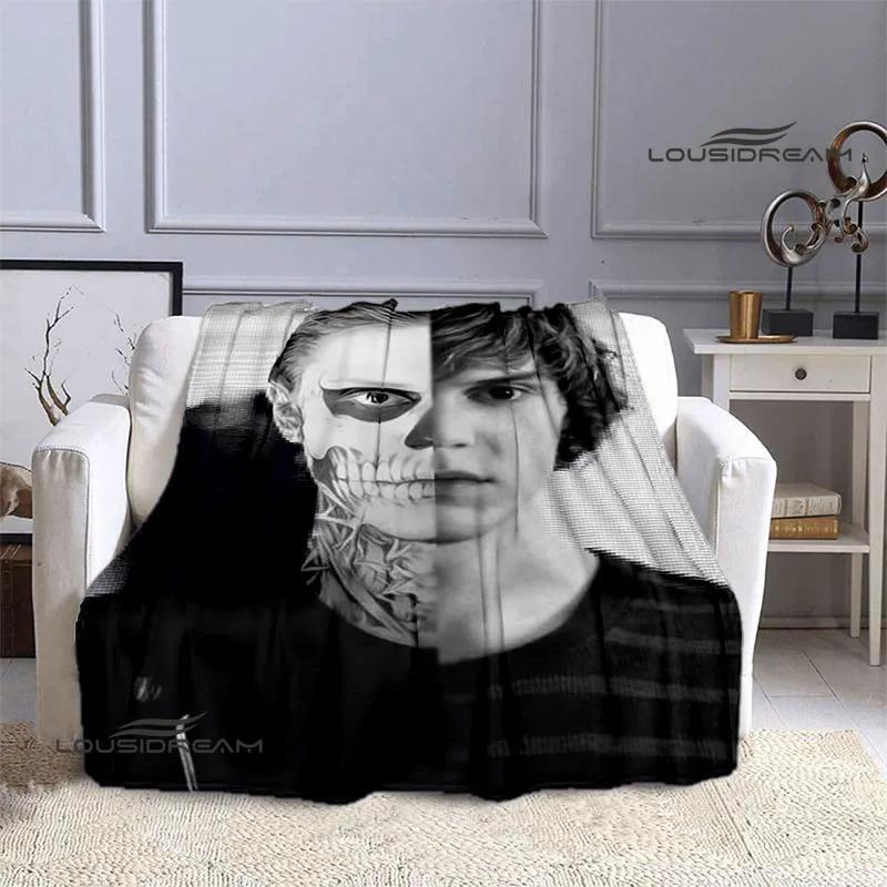 Одеяло с 3D рисунком Эвана Питерса, модное, сохраняет тепло, красивые одеяла, мягкое и удобное одеяло, подарки на день рождения