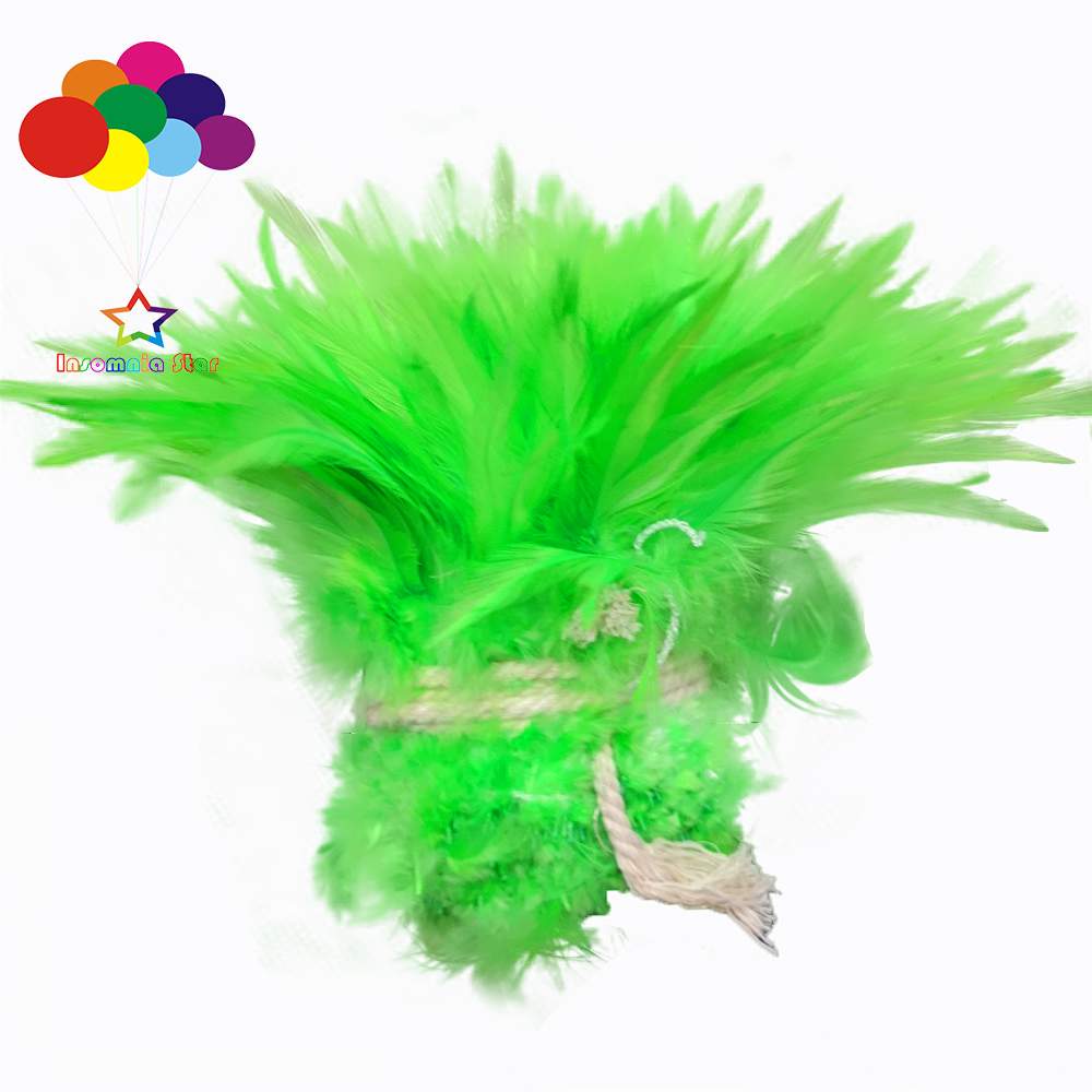 Whole 900PCS Fade Rooster Feathers Dyeing 5-6" Hackle 12-15 Cm Strung DIY Chicken Plume Jewelry Costume Hat Party Mask