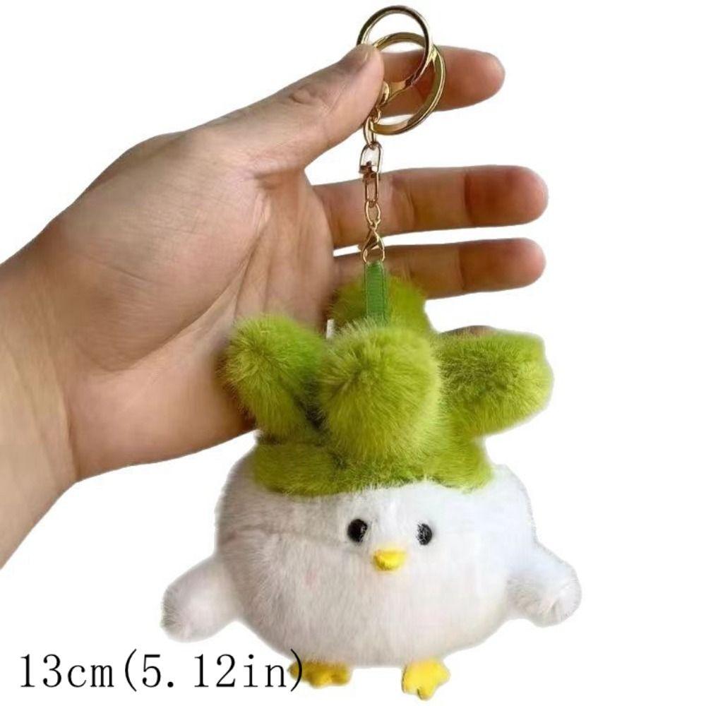 with Voice Cabbage Chicken Keychain Stuffed Chicken Plush Keychain  Kid Girl Boy