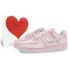 Nike Air Force 1 Нескользящие Устойчивые к истиранию Низкие Скейтбордические Кроссовки Унисекс Розовые Белые CW2288-111(Team131-1.0S)