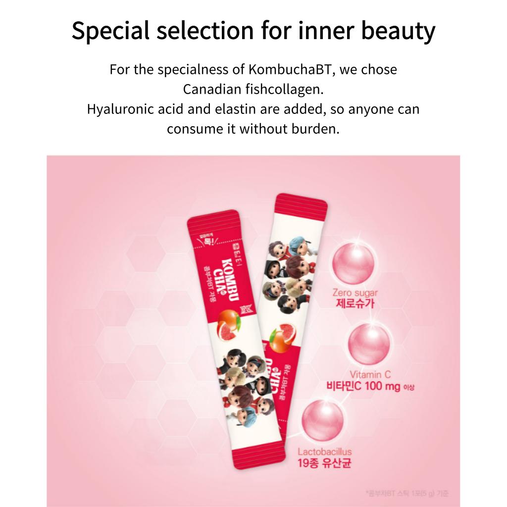 [Damtuh] Корейский здоровый BTS Kombucha(10EA)