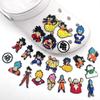 22Pcs Dragonball Series PVC Shoes Charms Decorations for Croc Clogs Accessories