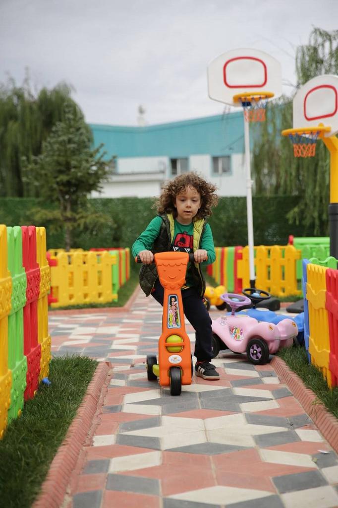 Скутер King 3 колеса оранжевый