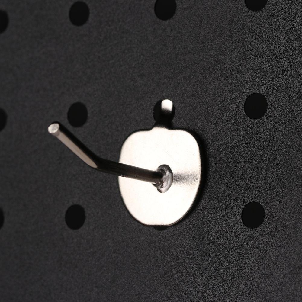 5Pcs Home Metal Holder Hang Fits Perforated Storage Racks Retail Shop Peg Display Hooks Goods Shelf