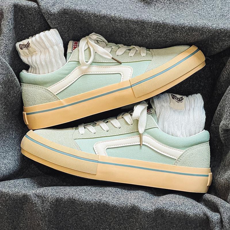 Модные повседневные парусиновые туфли унисекс, модные кроссовки на шнуровке для пар, повседневная обувь для скейтбординга в стиле хип-хоп, мужские вулканизированные туфли для тенниса