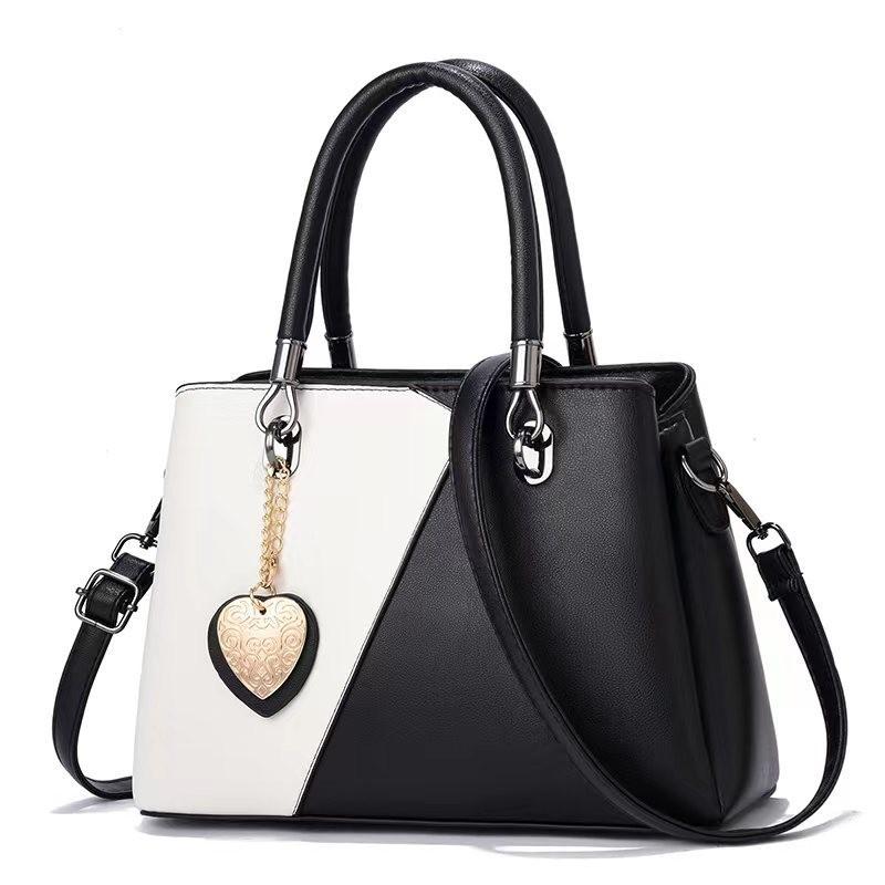 Elegant Minimalist Women's Handbag Versatile Chic Pu Shoulder Bag For Moms