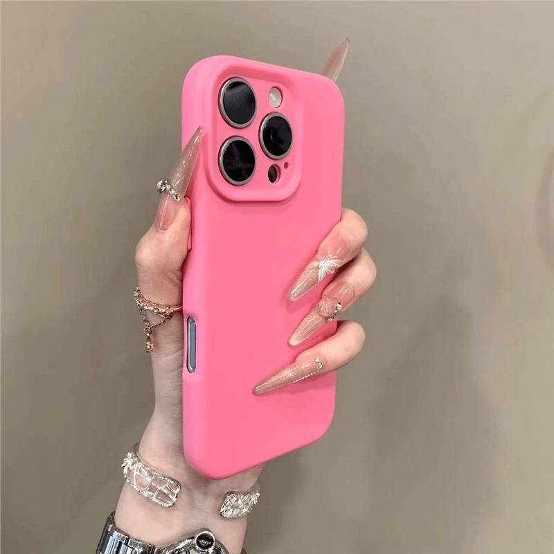 Мягкий Резиновый Силиконовый Гелевый Чехол Конфетного Цвета для iPhone 16 15 14 Plus 13 12 11 Pro Max Ударопрочный ТПУ Бампер Простой Однотонный Чехол