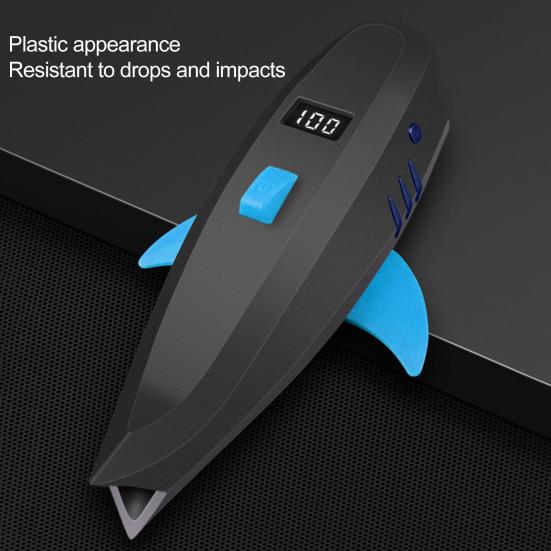 Детский велосипедный гудок-сигнал в виде акулы, водонепроницаемый, перезаряжаемый через USB, 120 дБ, высокая громкость, 400 люмен, универсальная фара для ночной езды, передний фонарь для шоссейного велосипеда