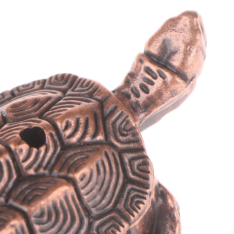 Портативная курильница, мини-металлическая черепаха, ароматическая палочка, горелка для животных, подставка для благовоний, аксессуар для чайного домика, домашний декор