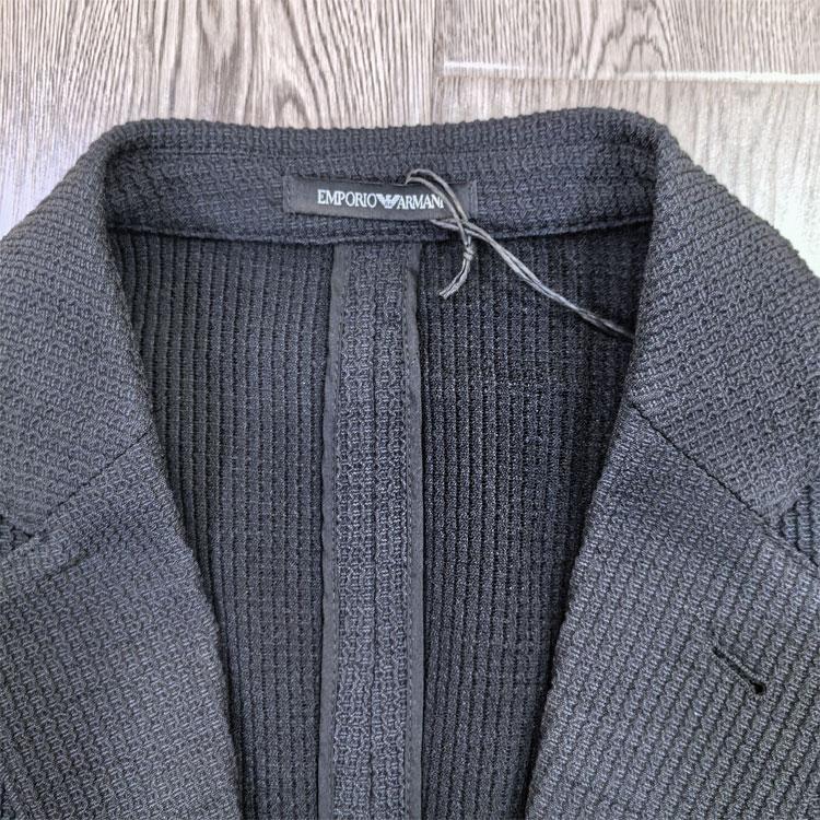 EMPORIO ARMANI Business Suit Coat Men's Black H41G37-E1057-999
