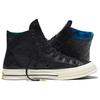 DC Comics x Converse Chuck Taylor All Star 70 Hi Бэтмен Унисекс Кроссовки Черный Распылитель-Синий Эгрет 155358C
