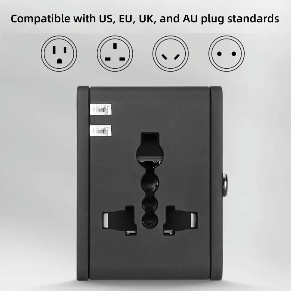 Universal Plug Adapter All-in-One Travel Charger Adapter New Power Electric Socket