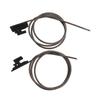 Replacement Sunroof Glass Cable Set for BMW For Mini For Cooper F55 F56 F60 2017 to 2020 OEM Number 54107379616 Compatible Parts