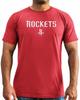 Мужская красная футболка с коротким рукавом Majestic Houston Rockets Put Back