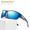 Модные мужские поляризационные очки для вождения на открытом воздухе и велоспорта UV400 с антибликовым покрытием