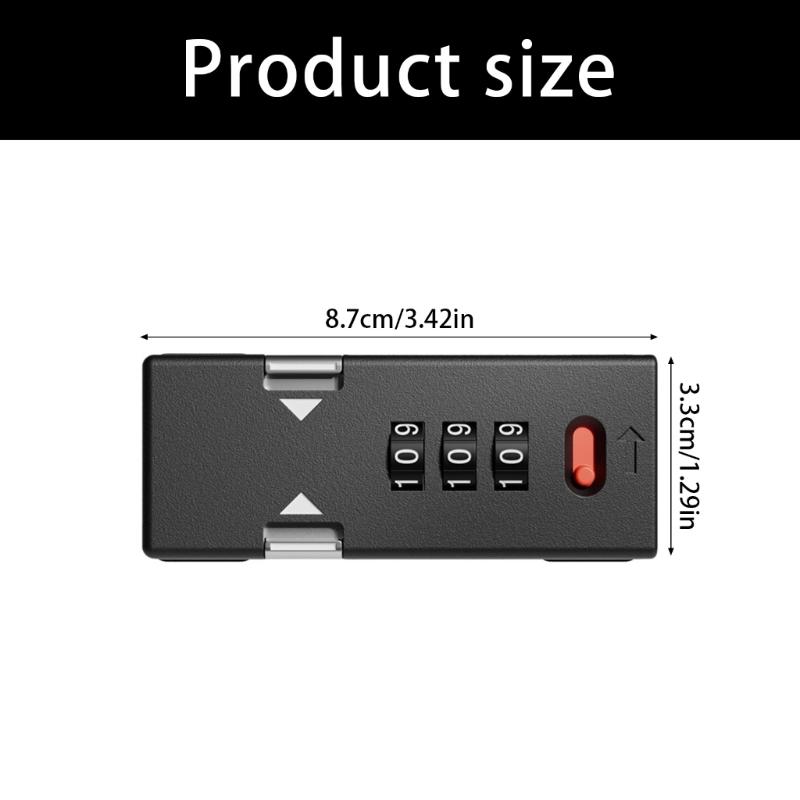 Современный шкафный замок с механизмом сбрасываемого пароля, безключевой дверной засов, замок безопасности для шкафов, комодов, полок