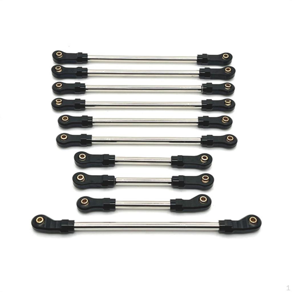 1/10 Scale RC Tie Rod Assembly Easy to Install Model Part Sturdy Hardware