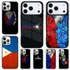 Ударопрочный чехол для телефона с флагом Филиппин для iPhone 17 Air 16e 15 11 12 14 13 Pro Max Чехол Coque