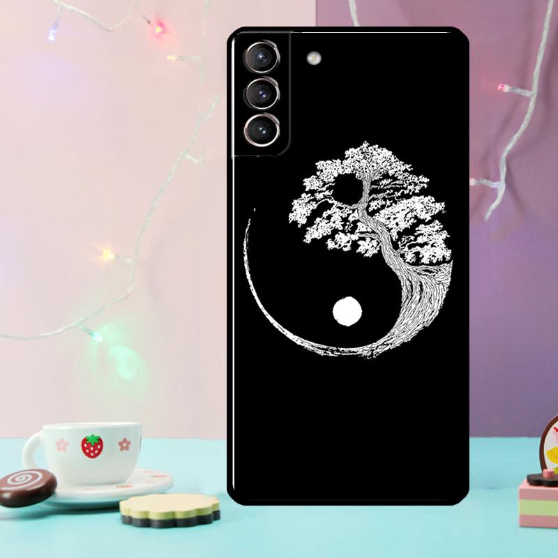 Чехол для телефона «Древо Жизни Инь-Ян» для Samsung Galaxy S25 Ultra S20 S21 S22 S23 Plus S9 S10 S25 FE S24 Ultra