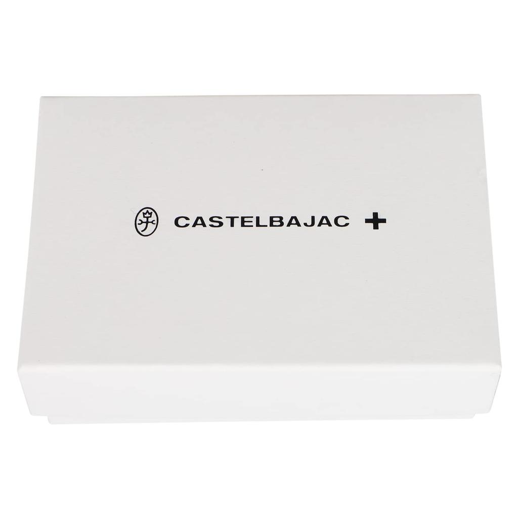 Wallet Coin Purse Coin Case Genuine Leather Round Zipper PICCOLO SERIES COIN CASE 22611 Black [Castelbajac] Men's Women's